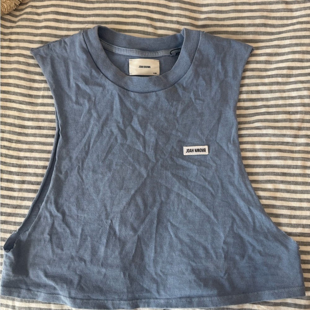 Joah Brown Blue Tank Top